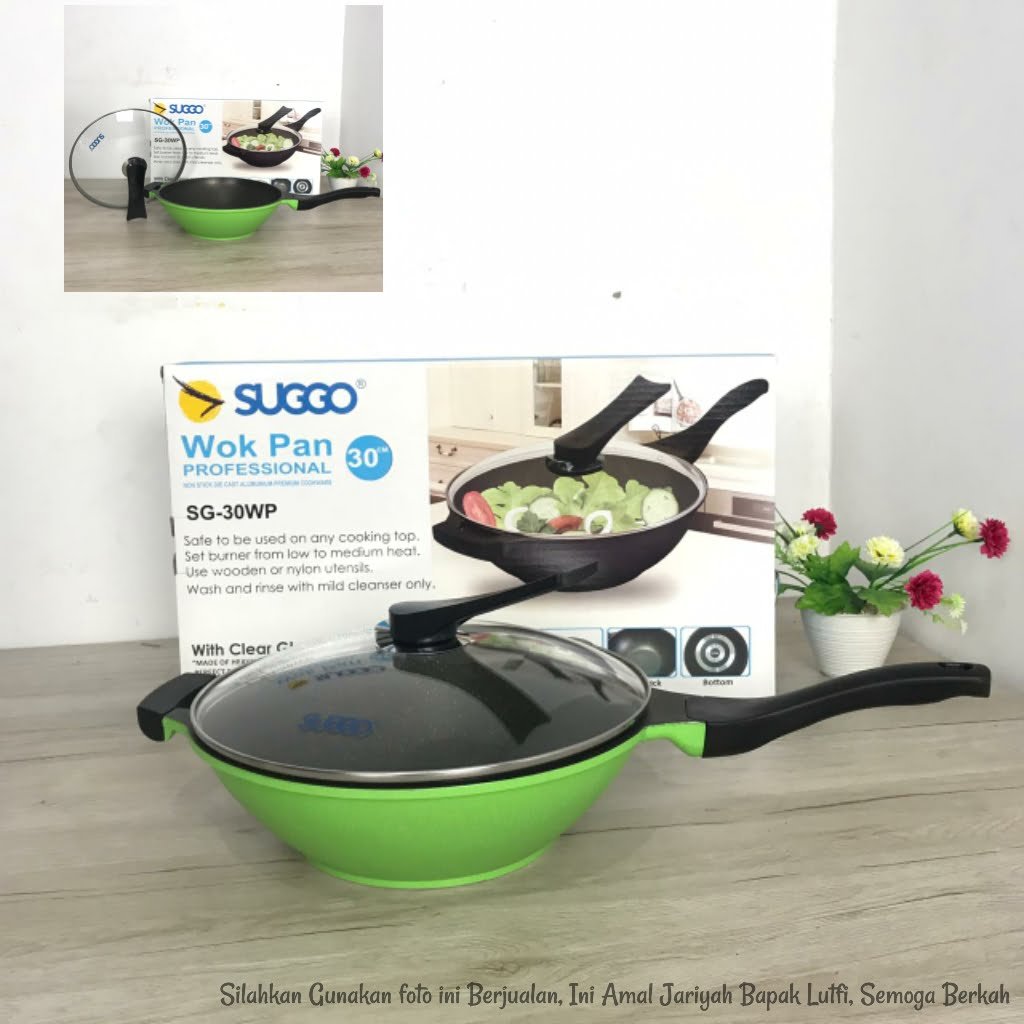 Suggo Wok Pan Professional 30 Cm SG-30WP Suggo-Wok-Pan-Professional-30-Cm-SG-30WP