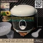 Magic-Warmer-Miyako-Plus-1.8-Liter-MCM-508-Dark-Glitter-Line