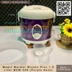 Magic-Warmer-Miyako-Plus-1.8-Liter-MCM-508-Purple-Rose