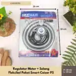 Regulator-Meter-Selang-Fleksibel-Paket-Smart-Caisar-PS
