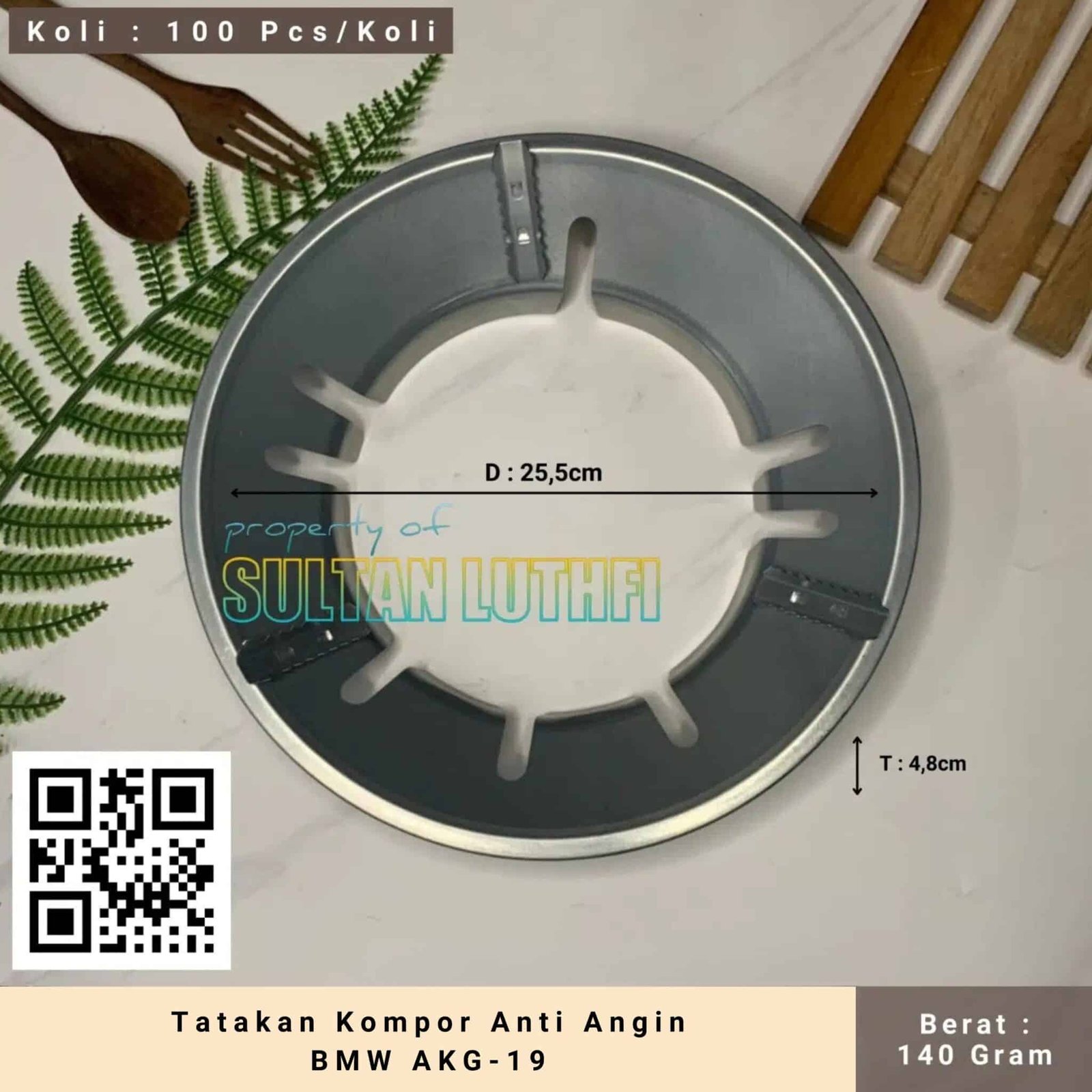 Tatakan Kompor Anti Angin BMW AKG-19122