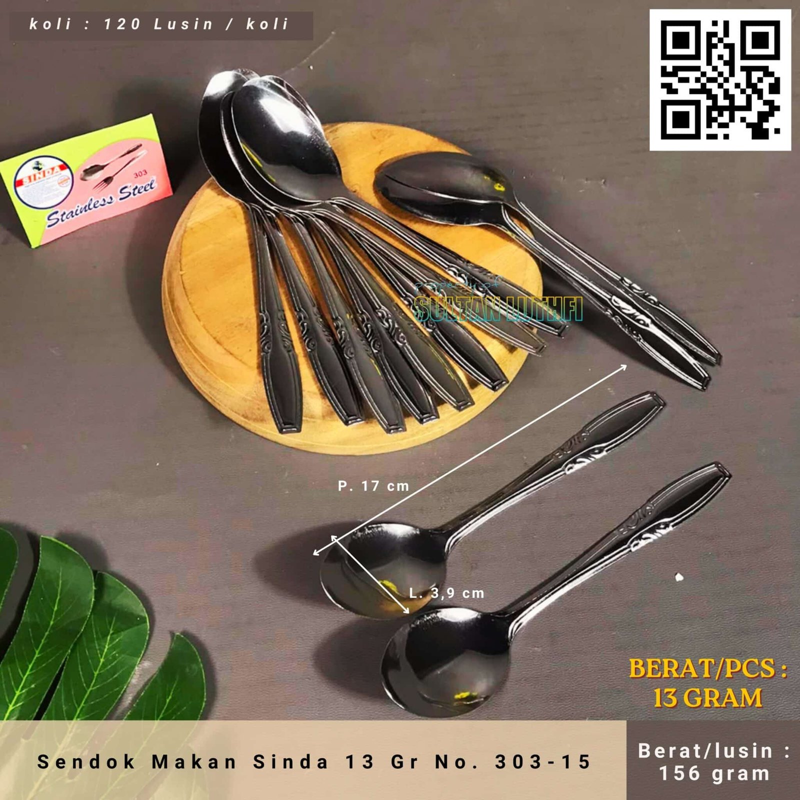 Sendok Makan Sinda 13 Gr No. 303-151