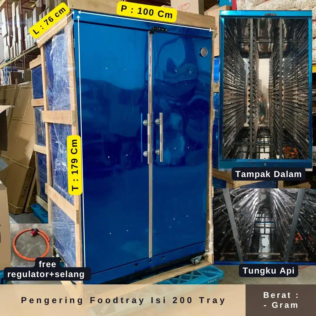 Pengering Foodtray Isi 200 Tray + Pemantik Otomatis_11zon