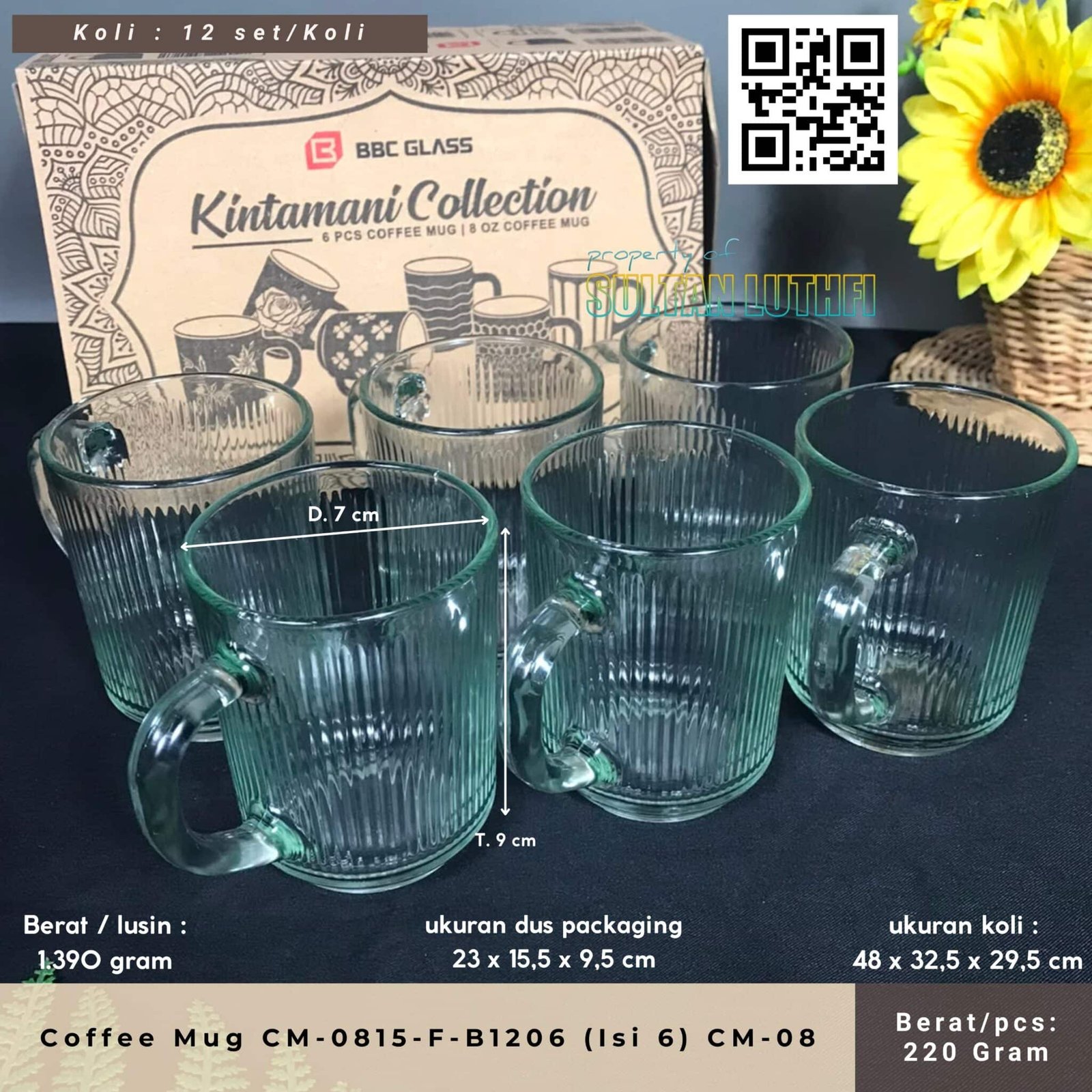 Coffee Mug CM-0815-F-B1206 (Isi 6) CM-08